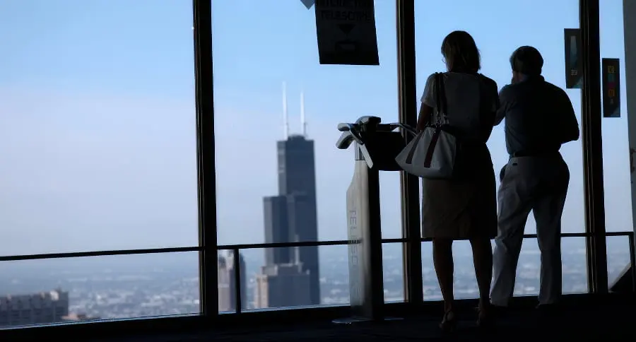 Hancock Observatory in Chicago